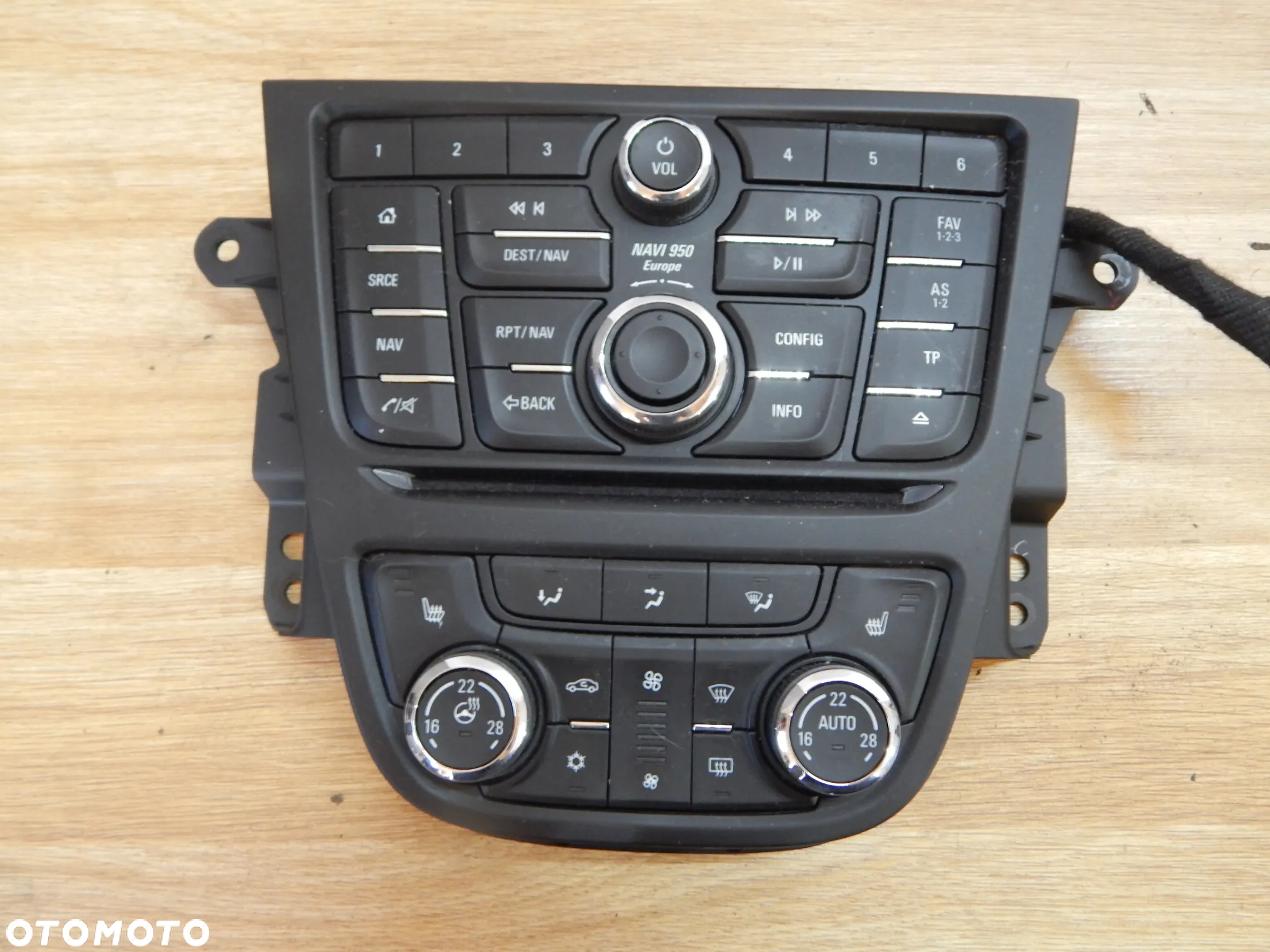 Radio czytnik panel moduł ekran wyświetlacz wzmacniacz antena Opel MOKKA I 12-18  Łuków części - 2