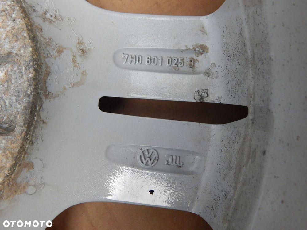 vw t5 alufelga koło zapasowe opona dunlop 235/60 r16 bieżnik 5.71 - 10