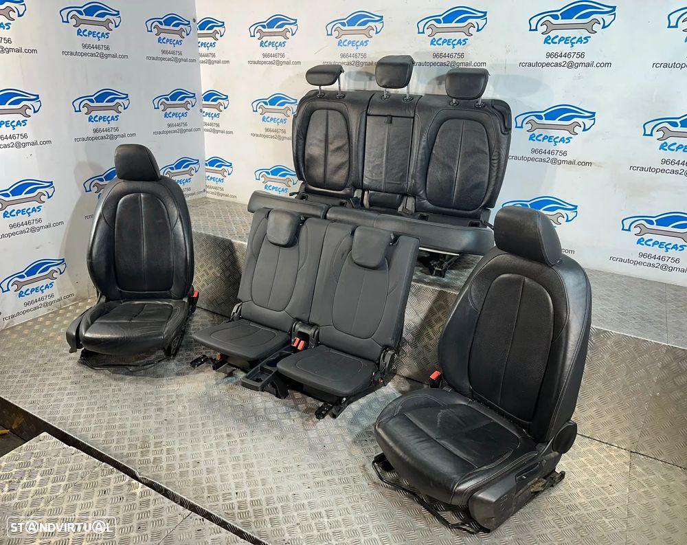 Conjunto Bancos 7 Lugares Pele Originais BMW Serie 2 Gran Tourer 218D F46 2012 - 2021 - 4