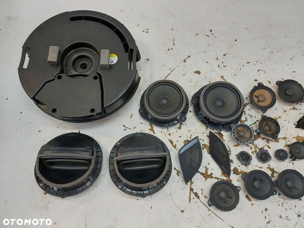AUDI Q5 80A II głośniki zestaw głośników audio nagłośnienie SUBWOFFER - 2