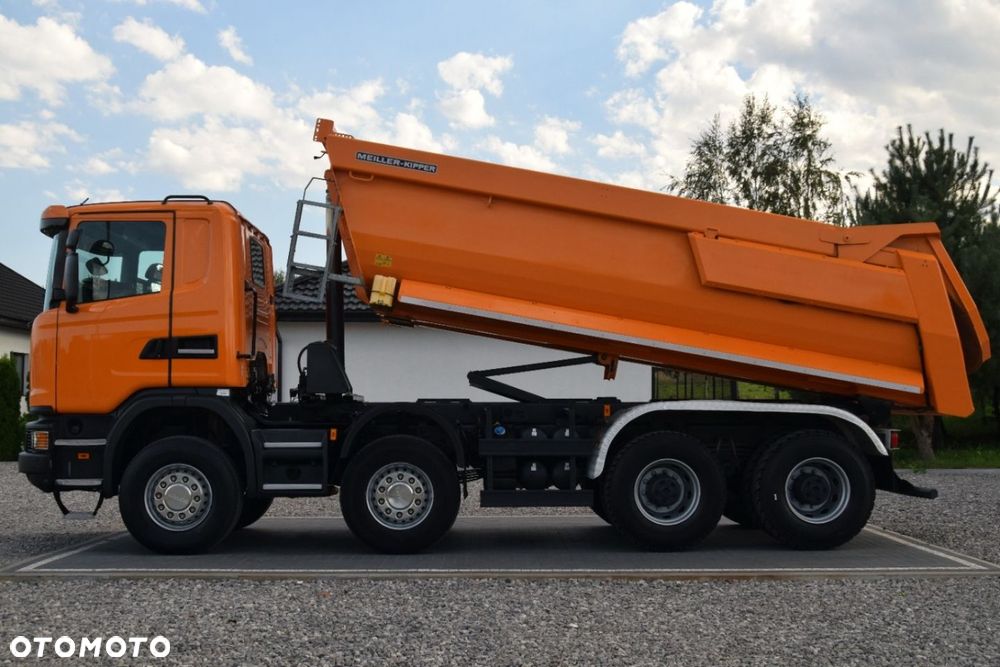 Scania G450 8x4 Meiller Kipper Hydroklapa - 15