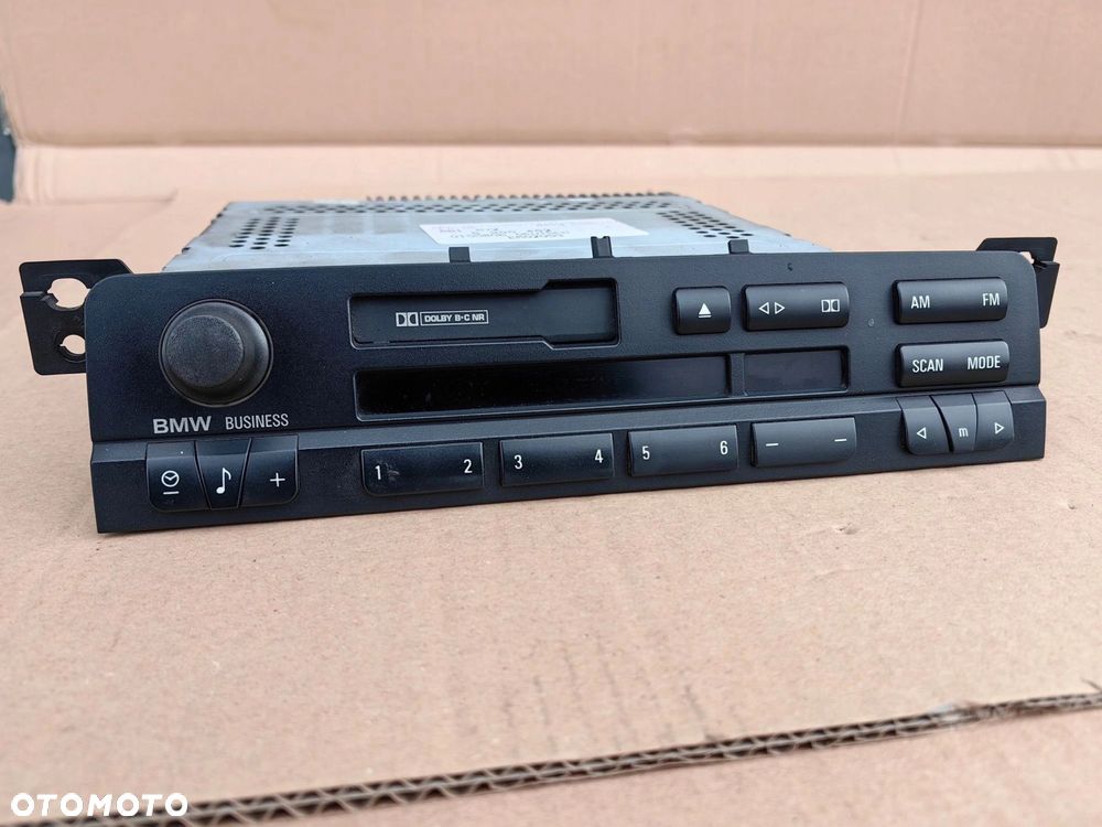 Radio BMW e46 BUSINESS kaseta oryginalne 6900402 - 1