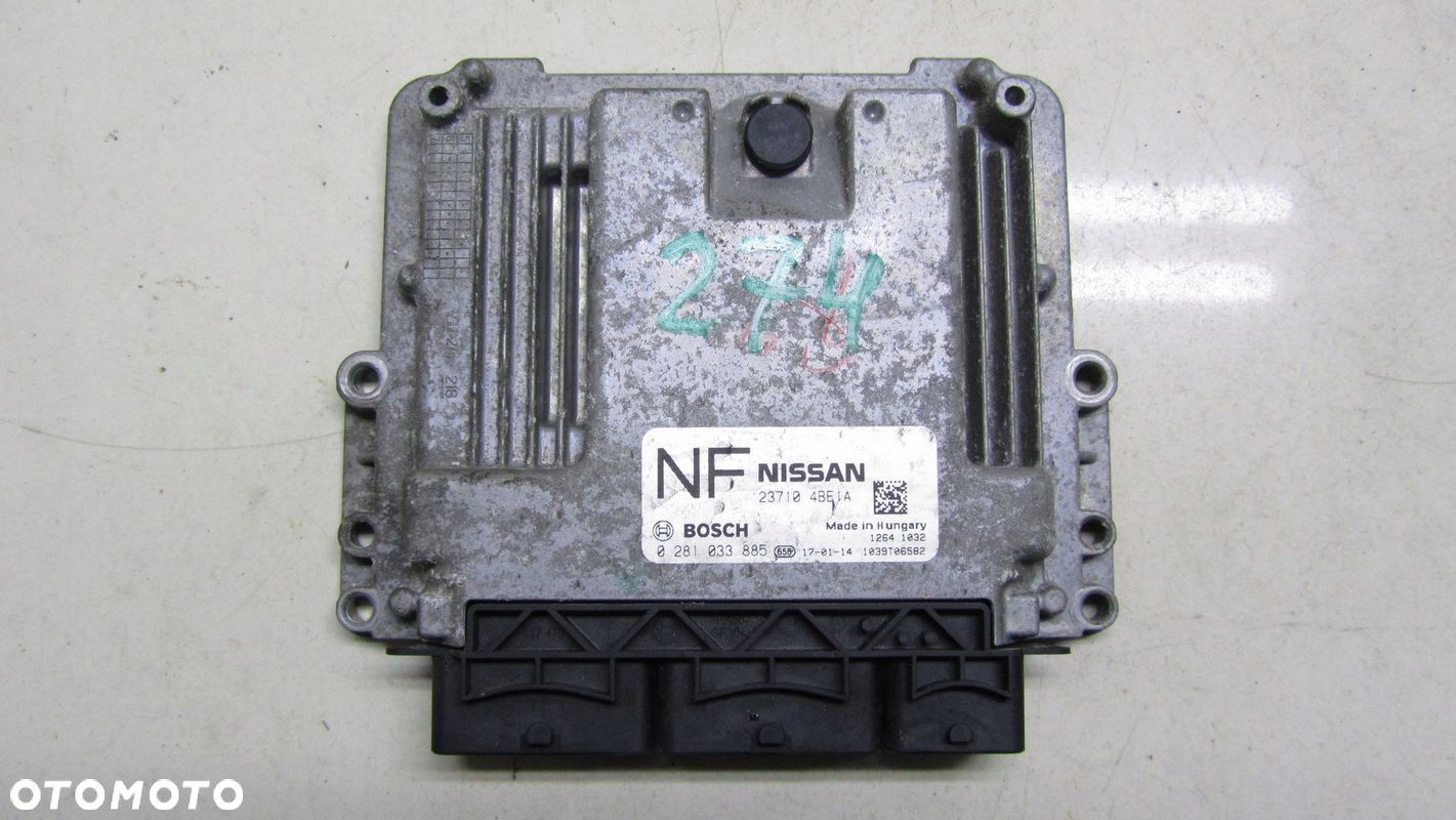 NISSAN X-TRAIL T32 1.6 STEROWNIK SILNIKA 0281033885 - 1