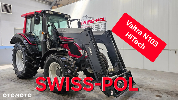 Valtra N103 HiTech Ładowacz Quick N103.4 Transport N104