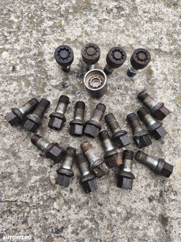 Set prezoane cu antifurt gama vag Volkswagen Audi Skoda Seat - 1