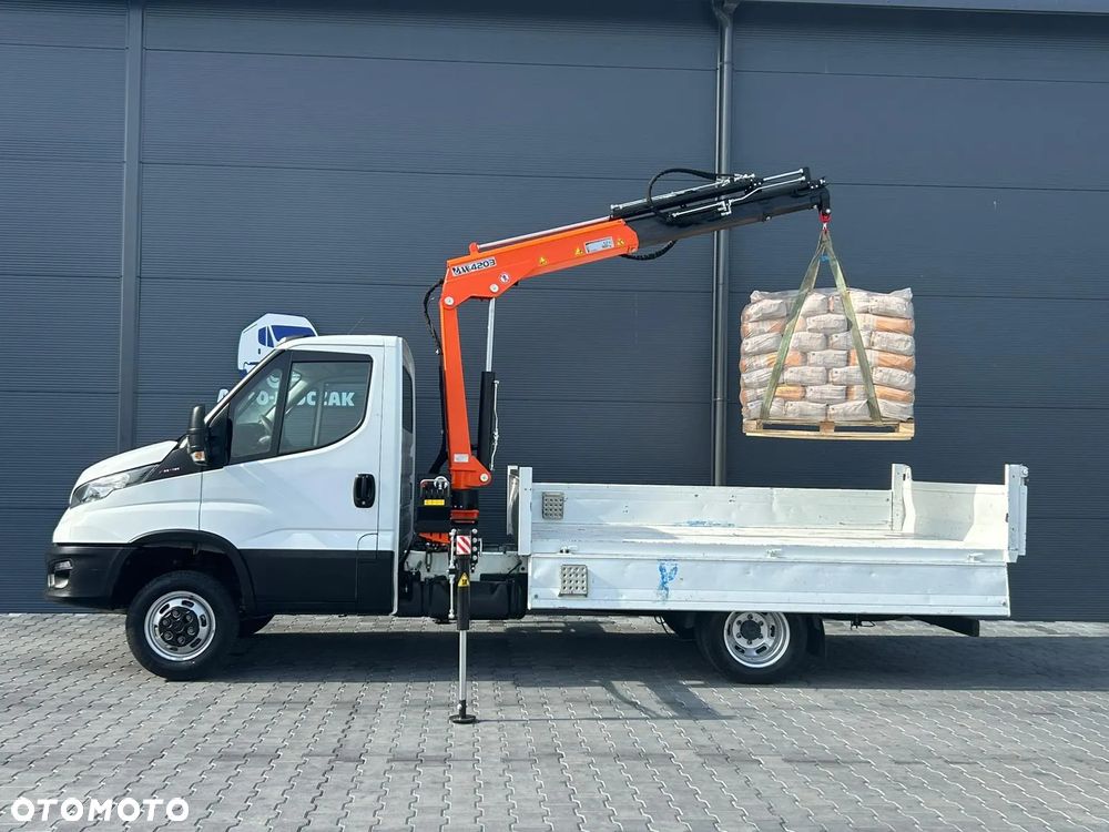 Iveco Daily 35C16 3.0 HPI Nowy MOCNY HDS 2800kg + wywrotka wywrot **Wzmocnione zawieszenie**Klima**Niski przebieg**DMC 3,5t**Na bliźniakach**Hak 3,5t.** - 4