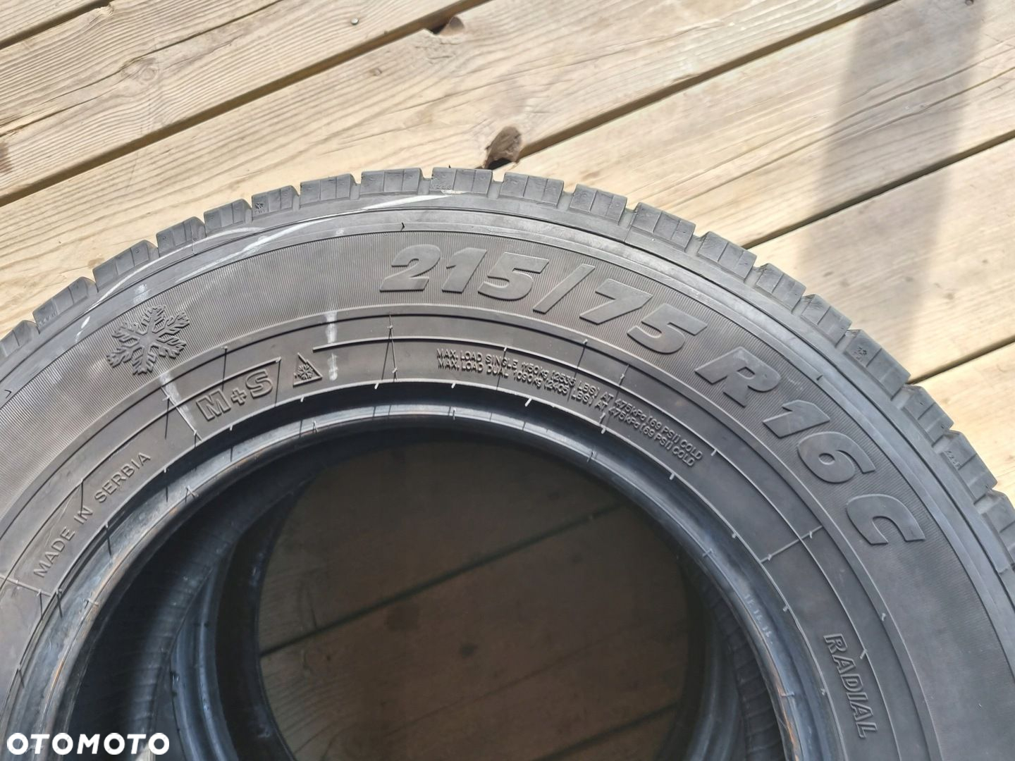 OPONY KORMORAN VAN PRO WINTER 215/75R16C 113/111R 2024r,6/5,5mm db stan - 13