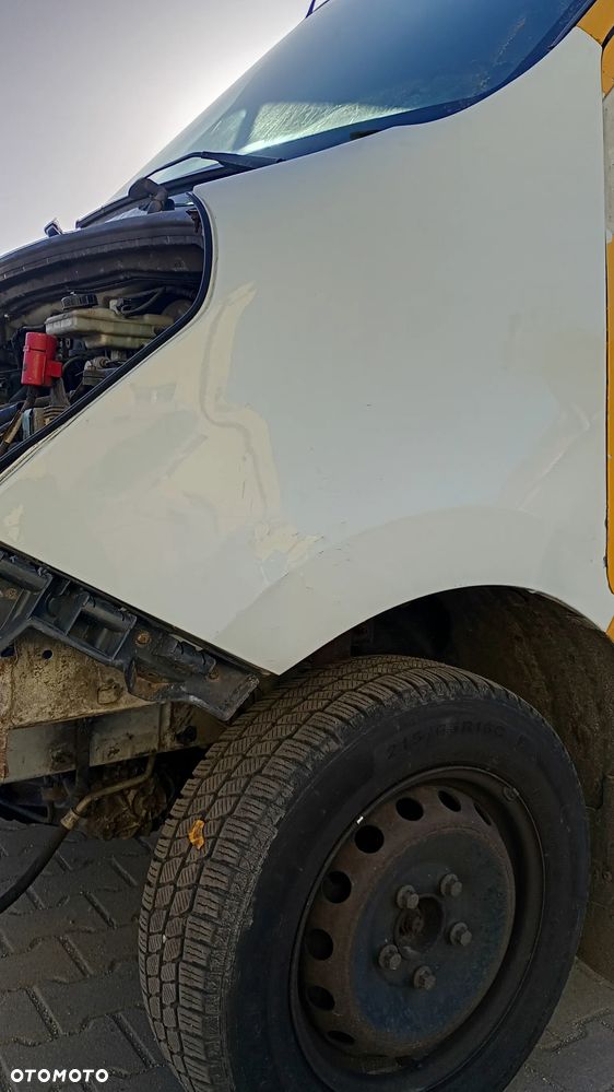 F.V Renault Master III BŁOTNIK LEWY BIAŁY Opel Movano B MASTER III MOVANO B BŁOTNIK PRAWY BIAŁY - 3