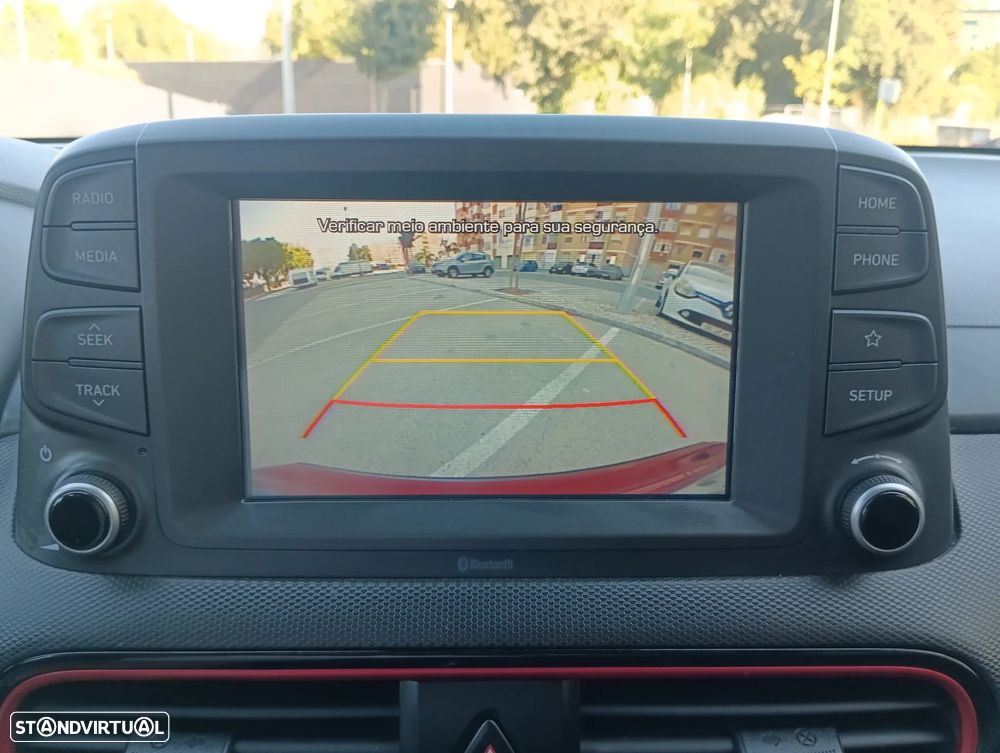 Hyundai Kauai 1.0 T-GDi Premium Pele/Tec.Vermelho - 12