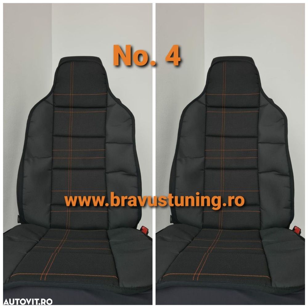Huse scaun auto SPATAR Stofa TAPITERIE 2 buc/set - 5
