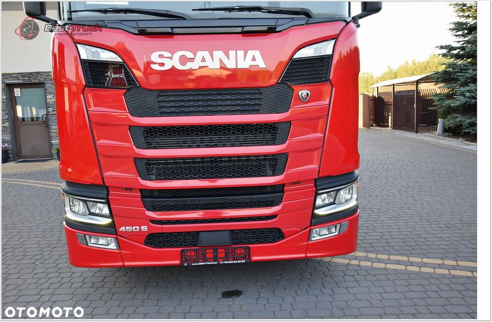 Scania S450 / FULL LED / KLIMA POST. / RETARDER / ZBIORNIKI  1400 L /  VIRTUAL COCPIT - 7