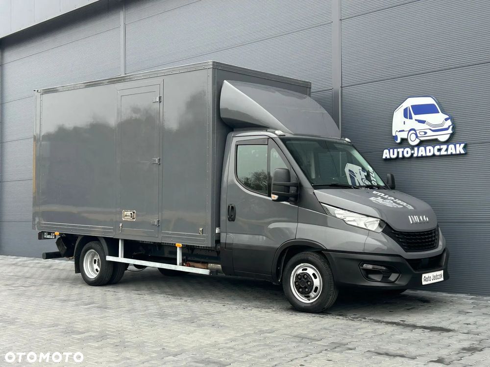 Iveco Daily 35C16 Kontener 8 palet + winda 750kg + drzwi boczne **Climatronic**Kamera**Serwis**Sprowadzony**2020R** - 2