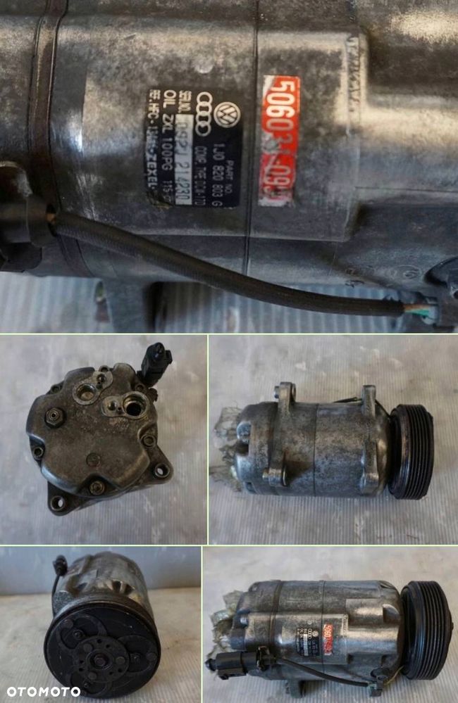 VW NR01-NR50 KOMPRESOR KLIMATYZACJI AUDI SEAT SKODA SPRĘŻARKA  AUKCJA (1) - 14