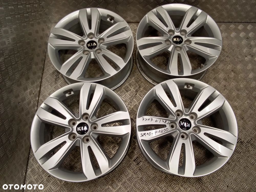 Felgi Kia Sportage III IV 7Jx17 et48,5 5x114,3 CZUJNIKI - 1