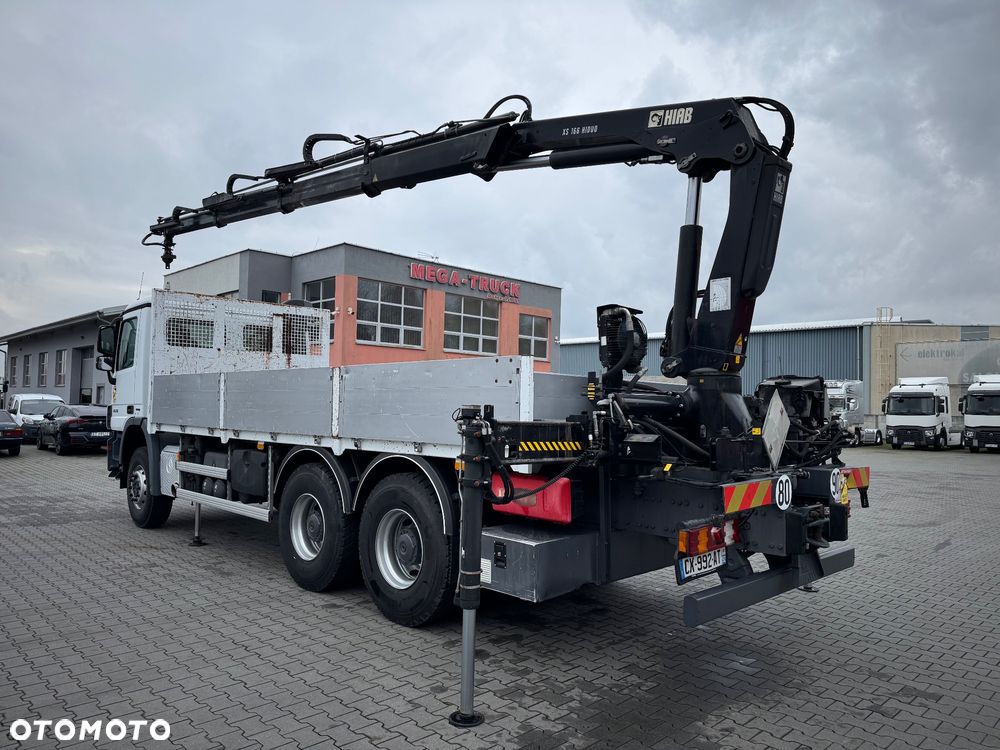 Mercedes-Benz ACTROS 2636 6x4 żuraw dżwig HIAB XS166 HIDUO - 7