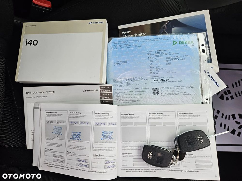 Hyundai i40 Kombi blue 1.6 Trend - 35