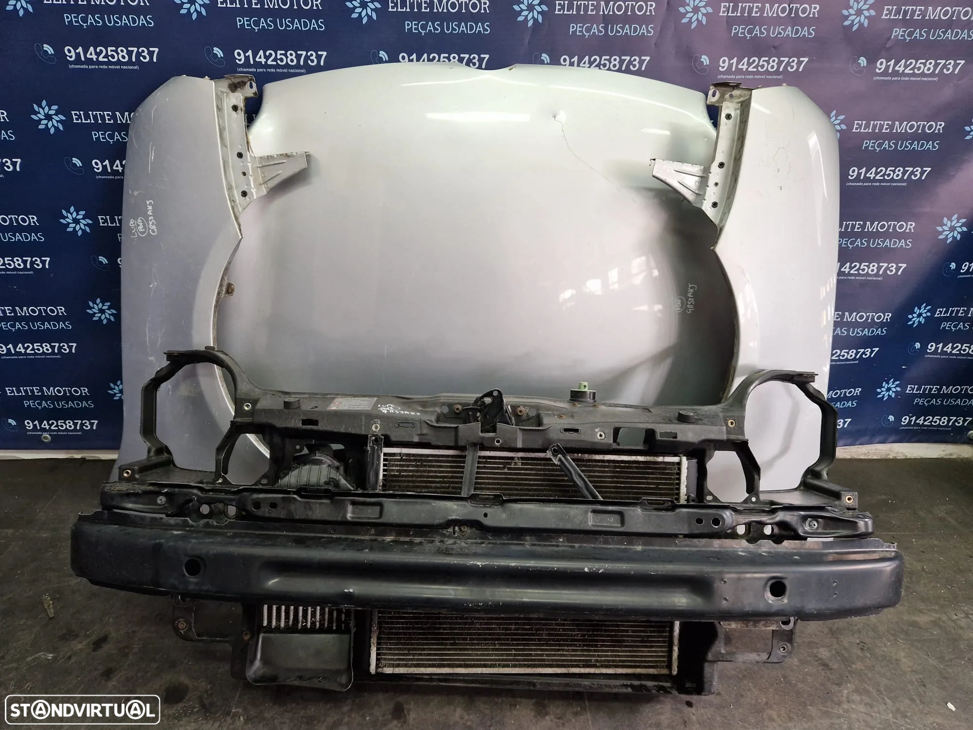 Frente completa usada VW LUPO 1.4 TDI capot parachoques guardalamas oticas - 8