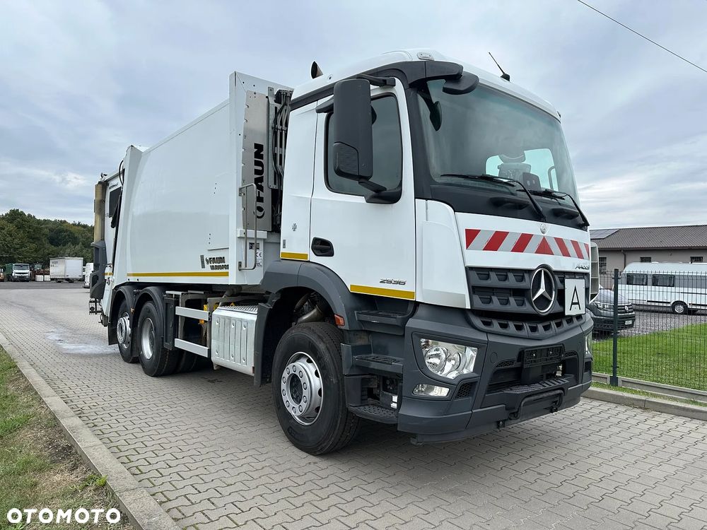 Mercedes-Benz Mercedes-Benz AROCS 2536 Faun Euro 6 Smieciarka - 2