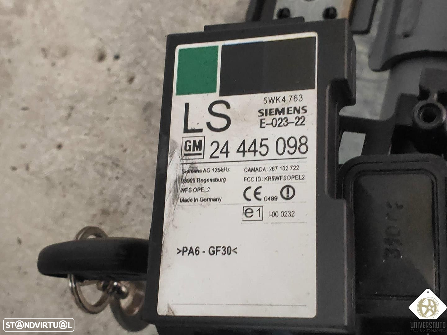 COLUNA DIREÇÃO OPEL CORSA C 2003 - 3