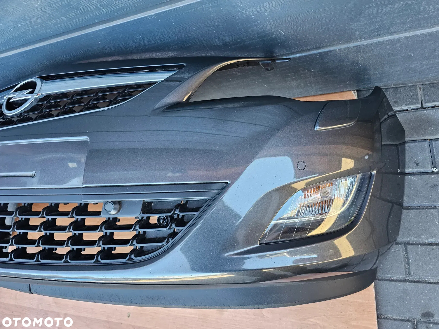 ZDERZAK PRZÓD PRZEDNI OPEL ASTRA J Z177 PDC ATRAPA EUROPA SPRYSKI HALOGENY KOMPLETNY PRZED LIFT !SUPER STAN! - 19