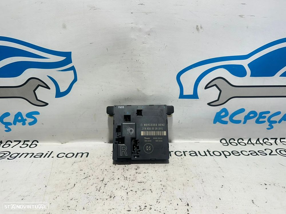 .Módulo Confort SRS Mercedes Benz CLS C219 W219 2198200326 - 2