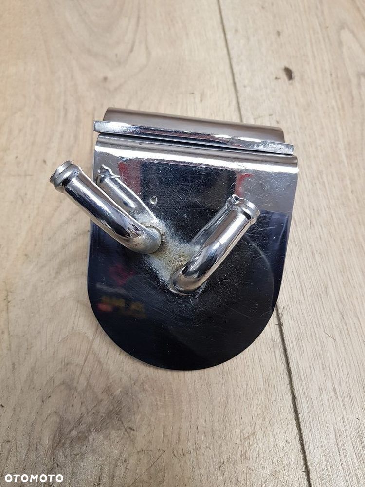 Chromowana podstawa filtra oleju Harley-Davidson adapter chłodnicy - 5