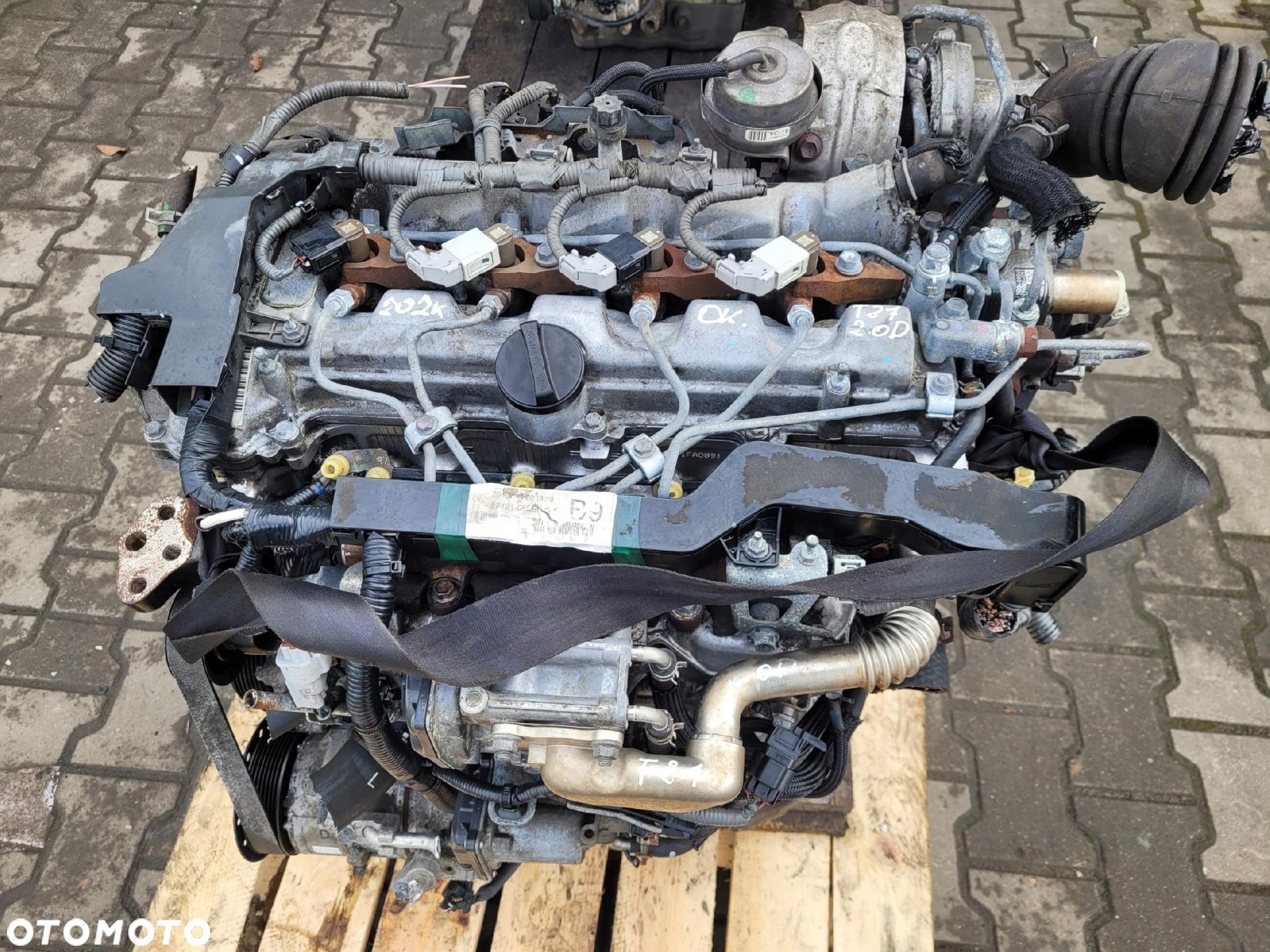 SILNIK TOYOTA AURIS AVENSIS T27 VERSO 2.0 D4D 1AD 126 KM KPL - 1