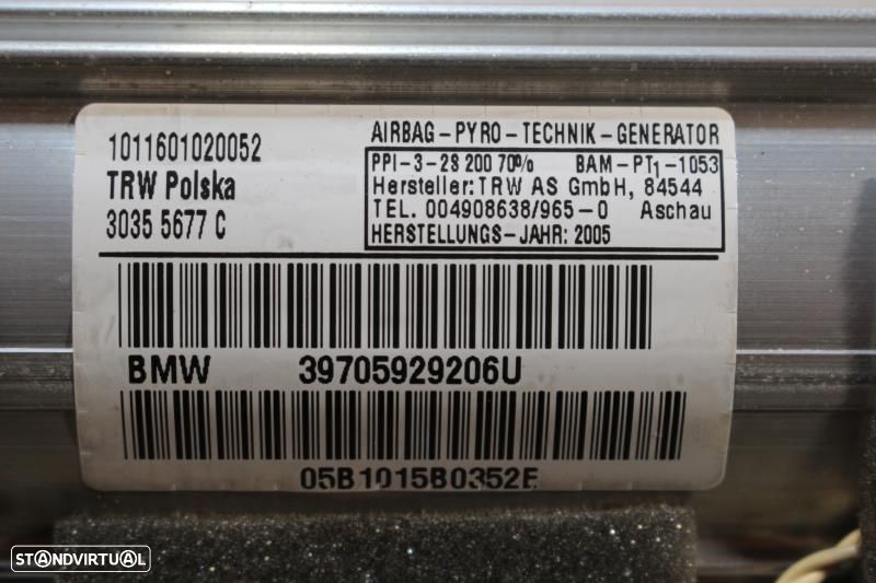 Airbag De Passageiro Bmw 3 (E90)  30355677C / 72127059292 / 7059292 - 7