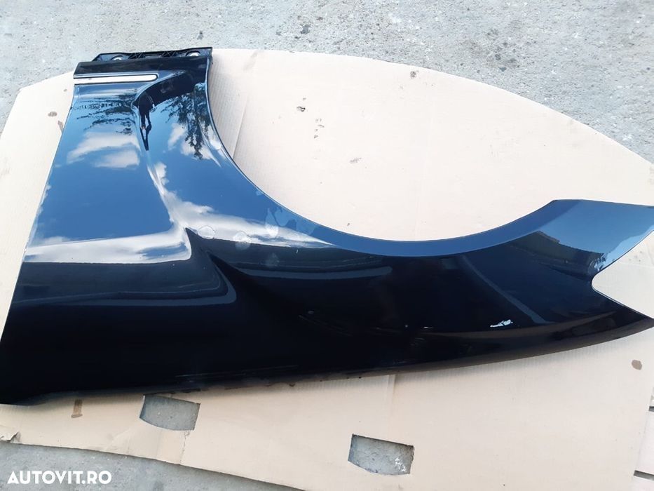 Aripa stânga fata mercedes S Class 320 W 221 originala fără chit neagra - 3