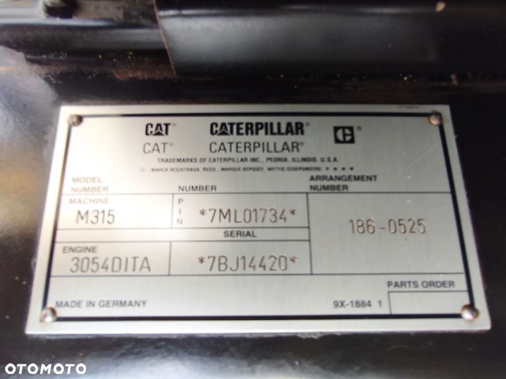 Caterpillar M315 - 7