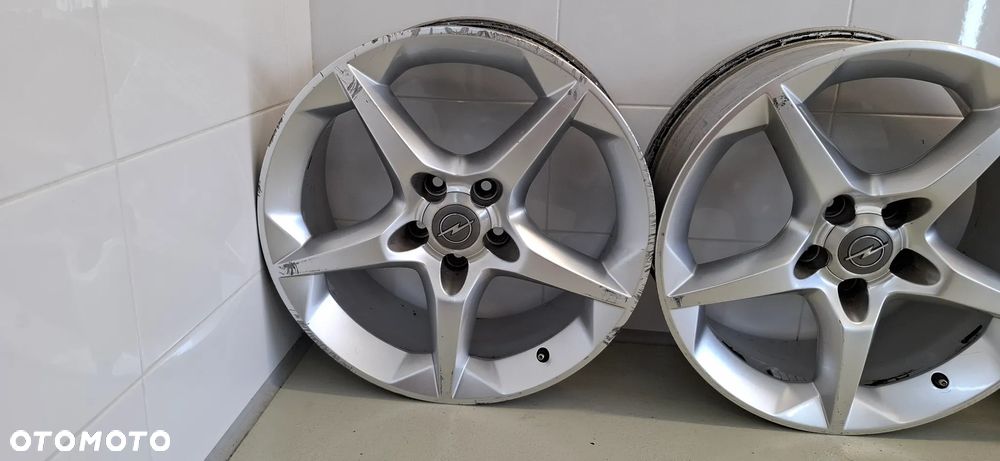 4x Alufelgi Ronal 18 cali 5x110 Opel Gwiazdy 7.5J ET 37 - 2