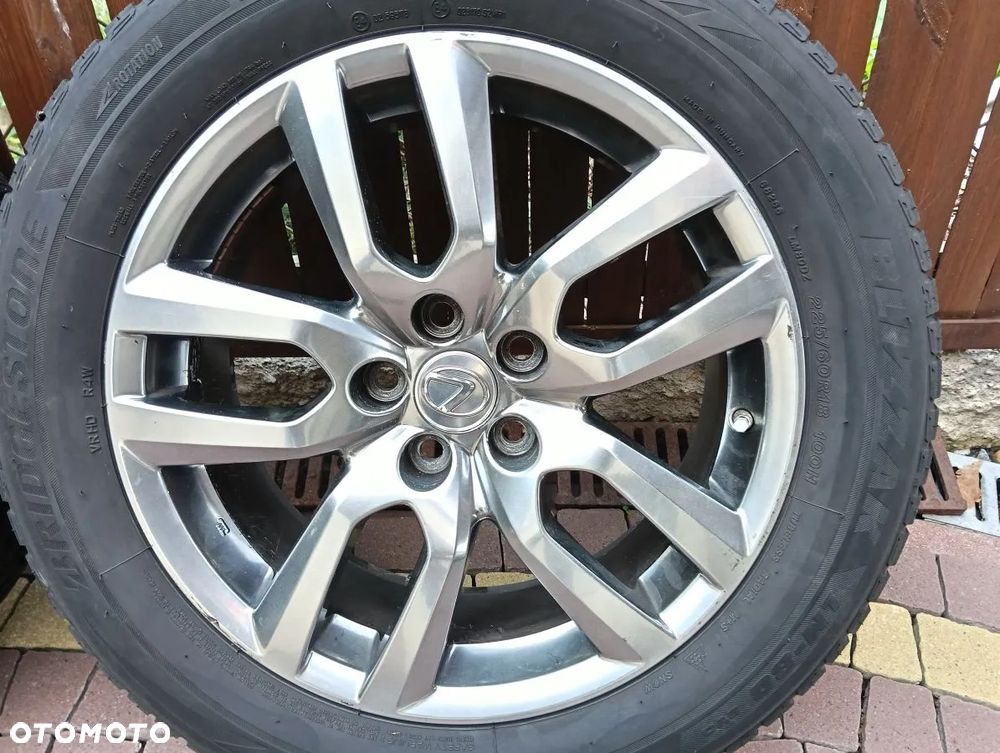 LEXUS NX 14-21r Koła Z Oponami Zimowymi 225/60 R18 BIRDGESTONE 17r - 5