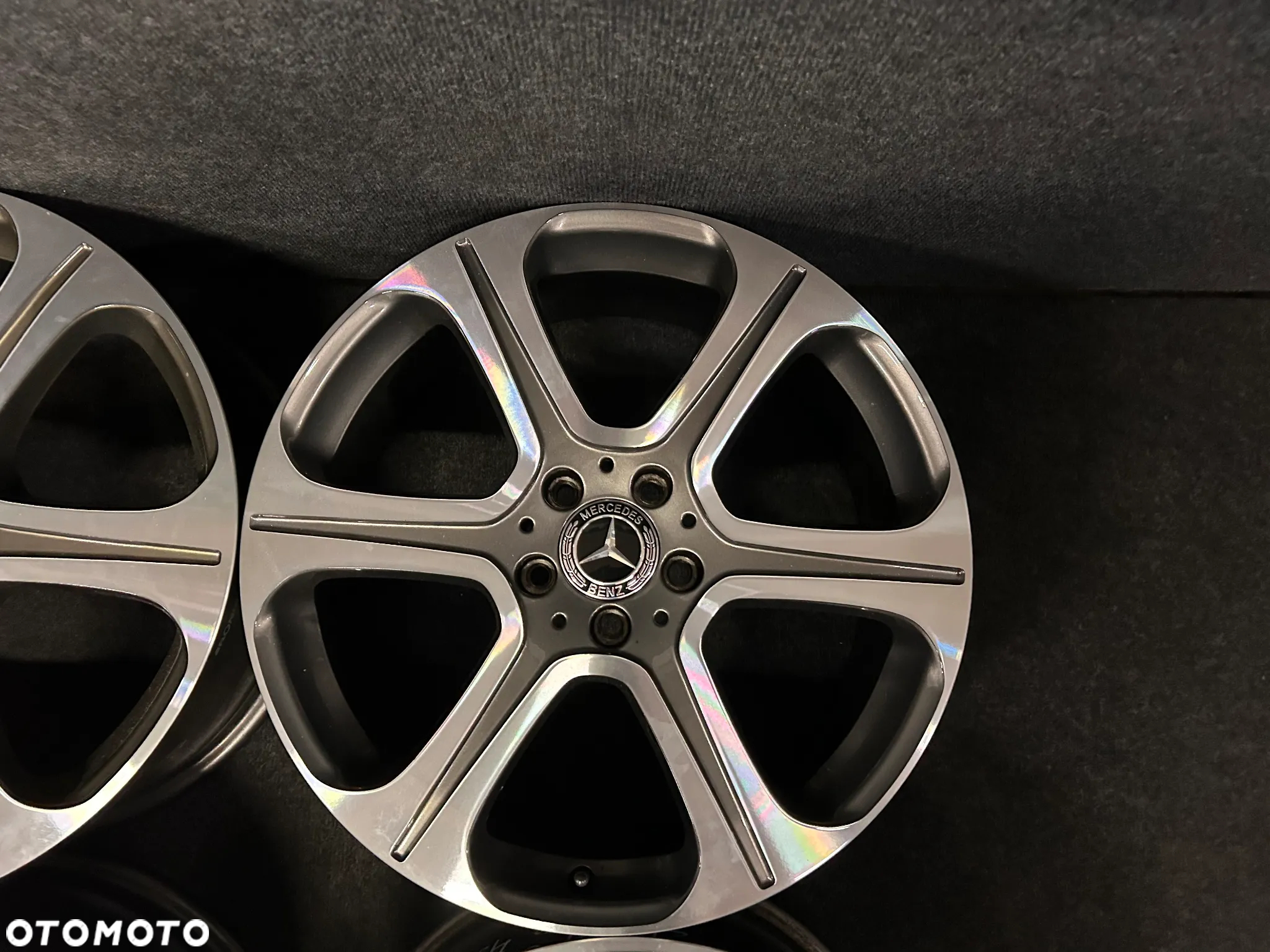 Alufelgi Mercedes E-Klasa W213, W212, C-Klasa W205, W204, V-Klasa 19 cali 5x112 4szt. Ładne z czujnikami! - 7