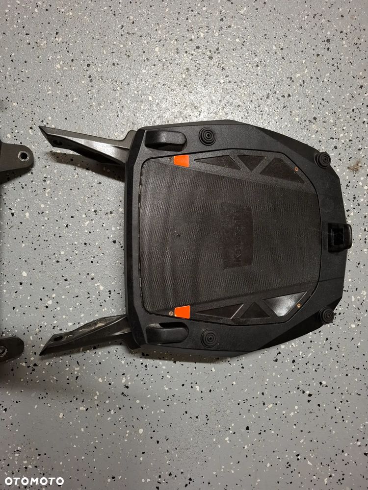 Kawasaki KLE 650 Versys płyta kufer stelaż uchwyt rączka pasażera - 3