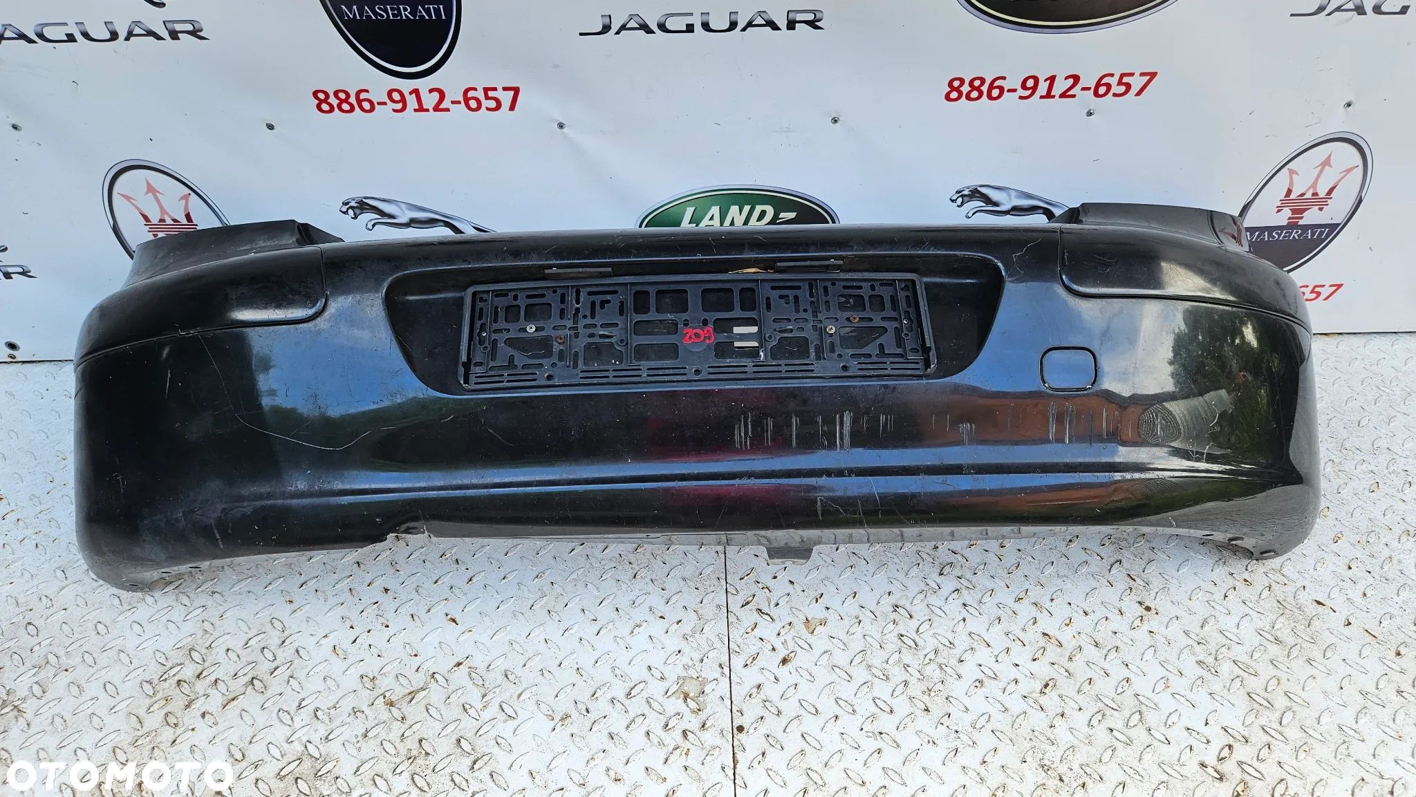 Peugeot 307 HB 5D Zderzak tył zderzak tylny KOLOR CZARNY EXLD - 1