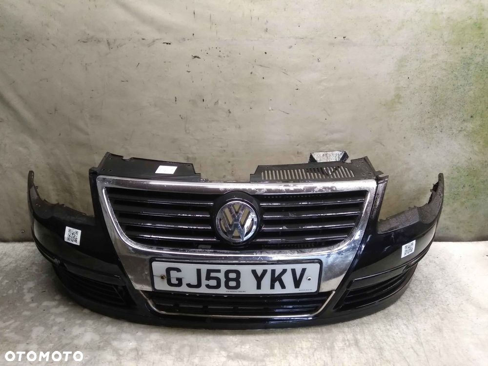 ^ ZDERZAK PRZÓD PRZEDNI VW VOLKSWAGEN PASSAT B6 LC9Z CZARNY - 1