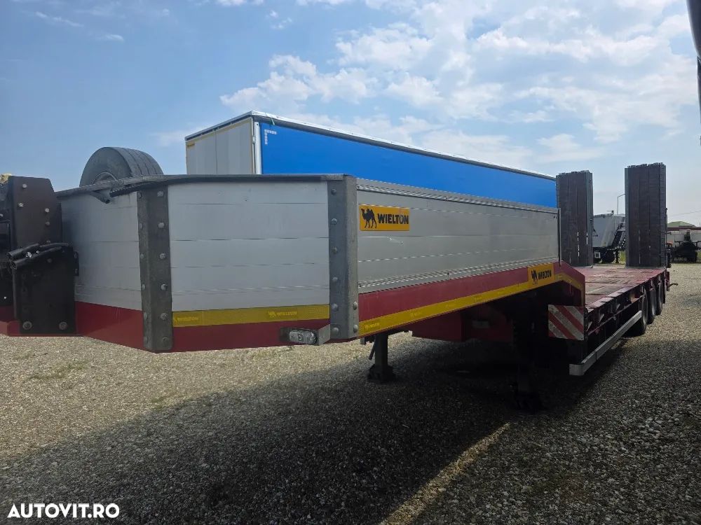 Wielton NJ 3R, trailer utilaje 3 axe extensibil - 2