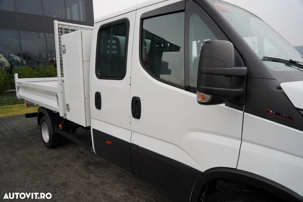 Iveco DAILY 35-160 / BASCULATOR / CU DOUA PERSOANE - 6 LOCURI / DOUĂ PERSOANE / MANUAL / 2023 / IMPORTAT - 21