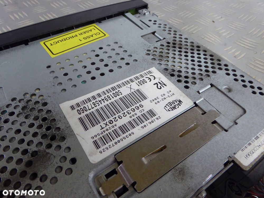 96632920XT RT3-N2 radio nawigacja CITROEN C4 C5 EUROPA - 7