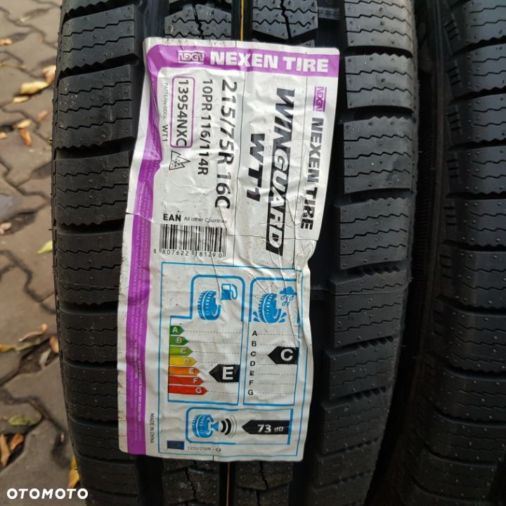 4x 215/75R16C Nexen Winguard WT1 Nowy komplet opon zimowych Poznań - 2