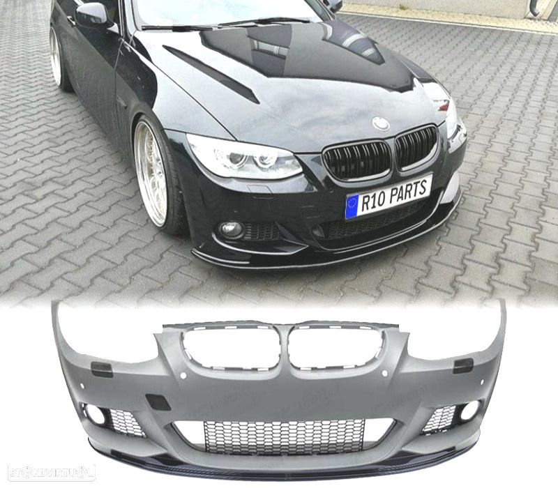 PARA-CHOQUES + SPOILER BMW E92 E93 10-14 COUPE CABRIO PDC SRA LOOK M PERFORMANCE - 1