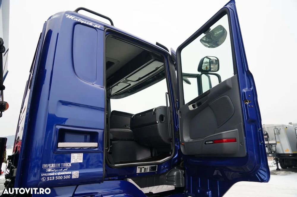 MAN G 490 / 8x4 / BASCULATOR SPATE / CLAPETĂ HIDRAULICĂ / CORTINĂ AUTOMATĂ / MANUALĂ / EURO 6 - 37