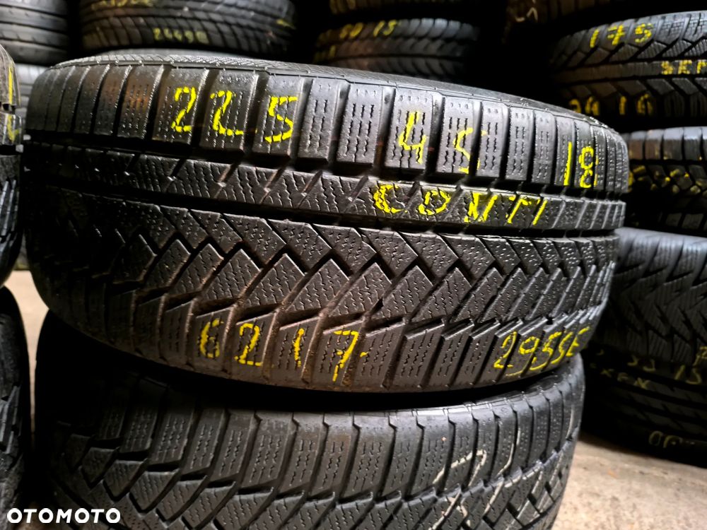225/45R18 95V XL 245/40R18 97V Opony Zimowe Zima Continental WinterContact TS850P 6,5mm Legnica ALU-RAD 225/45 245/40 - 7