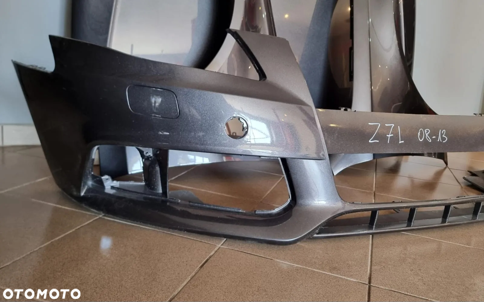 AUDI A4 B8 LIFT ZDERZAK PRZÓD POD CZUJNIKI PARKOWANIA W KOLOR: LZ7L - 3