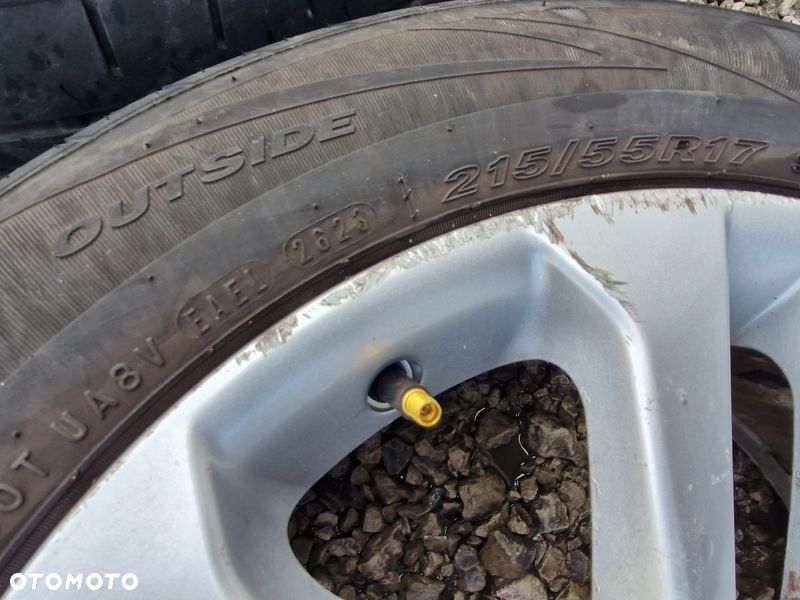 nissan qashqai ii j11 felgi aluminiowe alufelgi 17' cali 5x114.3 6,5j 40300br07a - 4