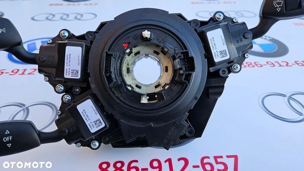 BMW 5 E61 LIFT LCI 2007-2010 Kombi Manetki Przełącznik Zespolony Taśma Kaseta sprzęgacza obrotowego Pająk 6976394 9170226 - 11