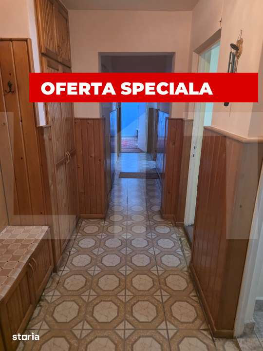 Apartament 3 camere, decomandate, 71 mp, zona Simeria - Imagine principală: 3/12