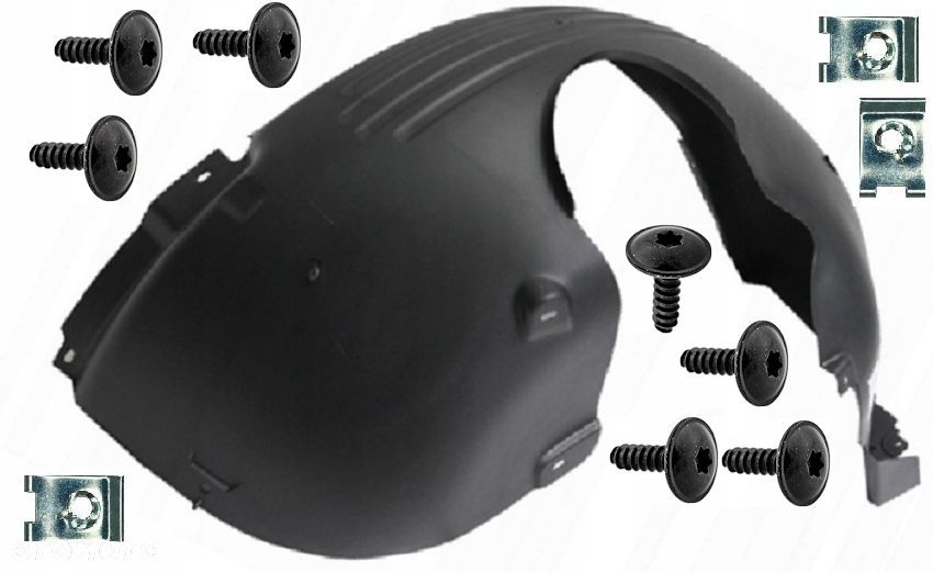 VW GOLF VII 7 2012- 2016 nadkole spink przód PRAWY - 1