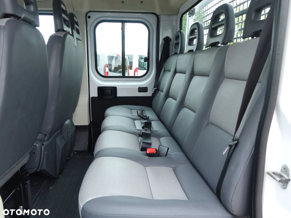 Fiat Ducato 7-osobowy 2.3 160KM DOKA brygadówka + skrzynia ładunkowa - 14