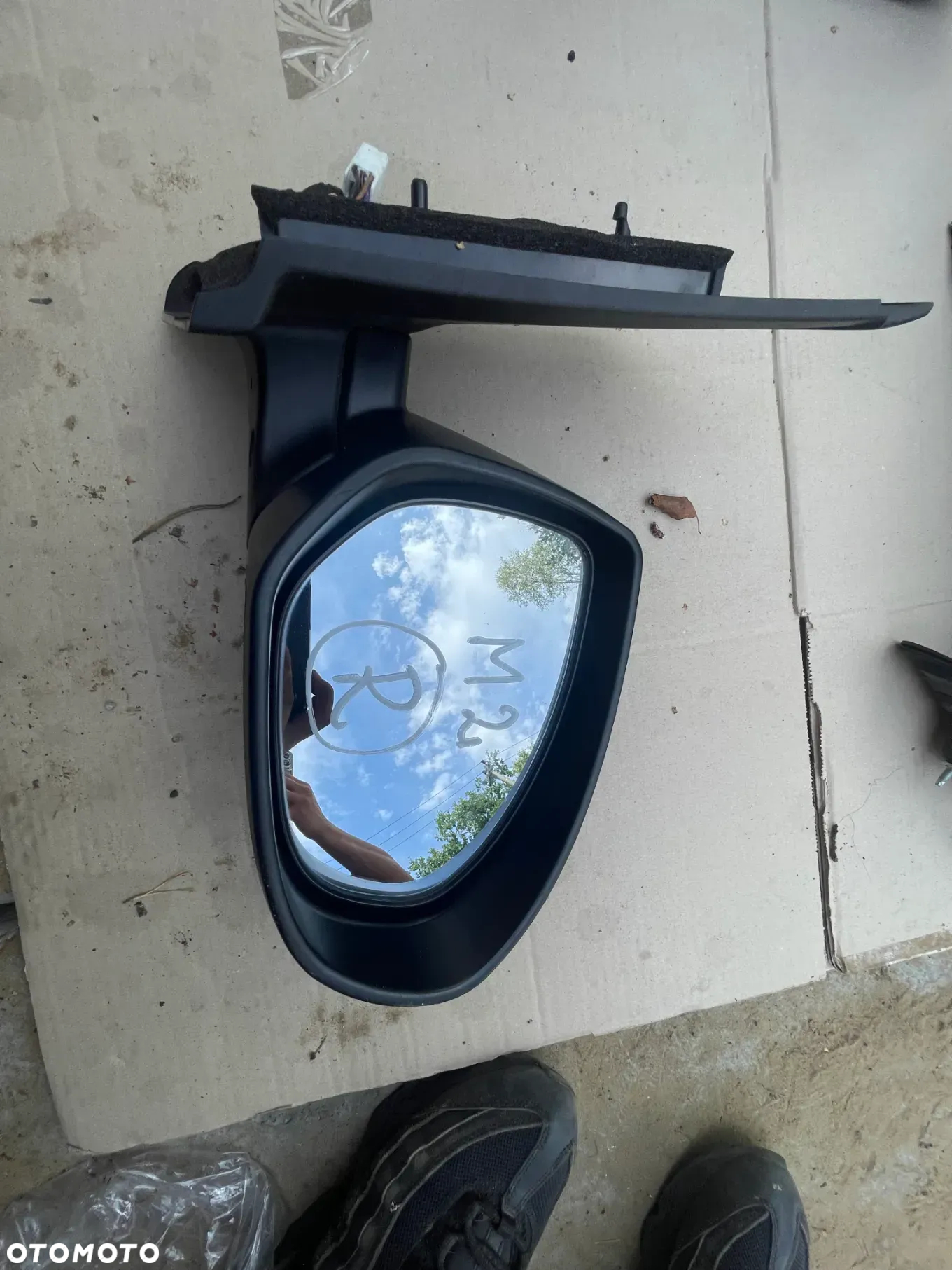 LUSTERKO PRAWE MAZDA 2 II DL 8PIN - 2